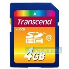 4 Gb SD Transcend Class 10