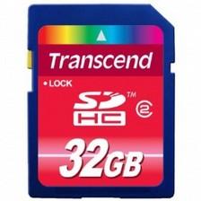 32 Gb SD Transcend Class 2