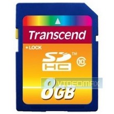 8 Gb SD Transcend Class 10